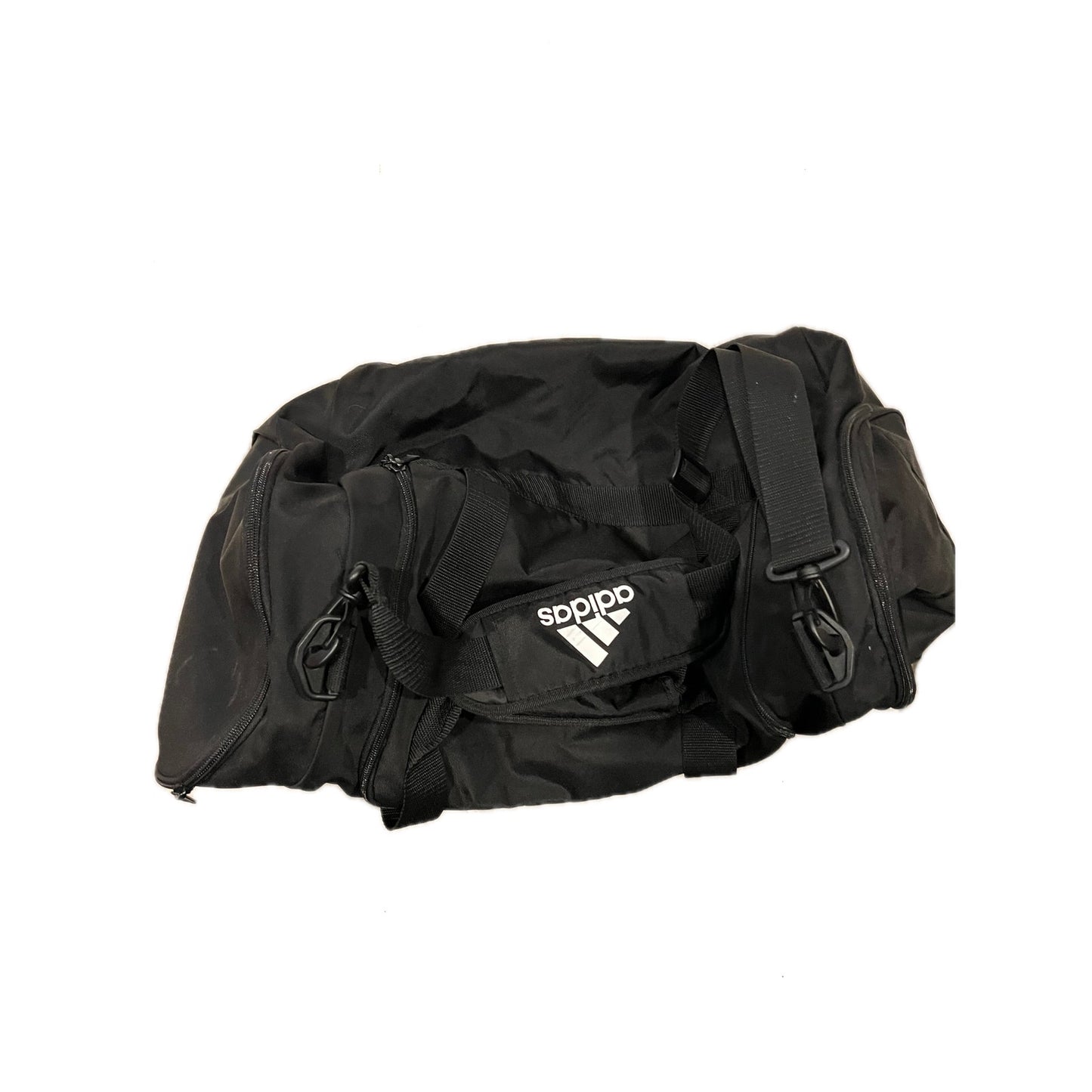 Adidas Defender Large Black Duffel Gym Bag
