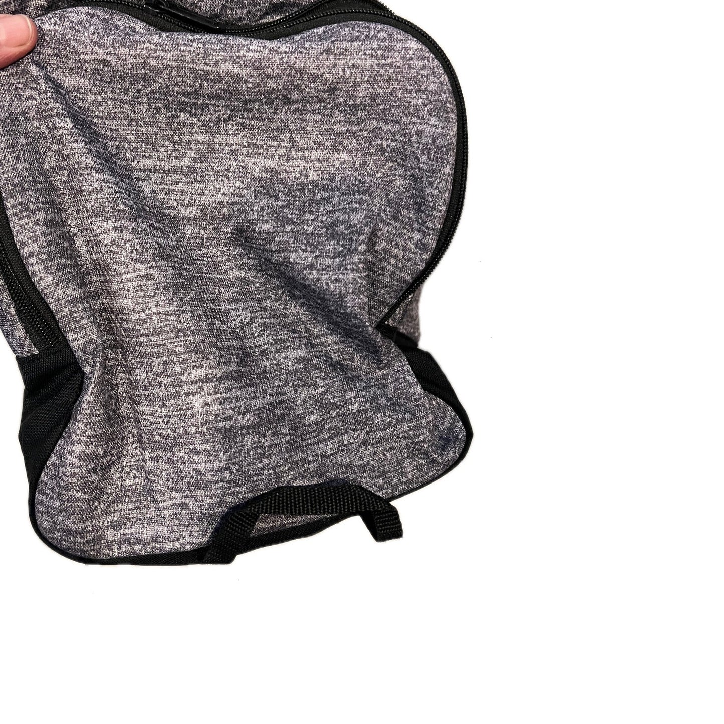 Adidas Defender Medium Gray Black Gym Bag