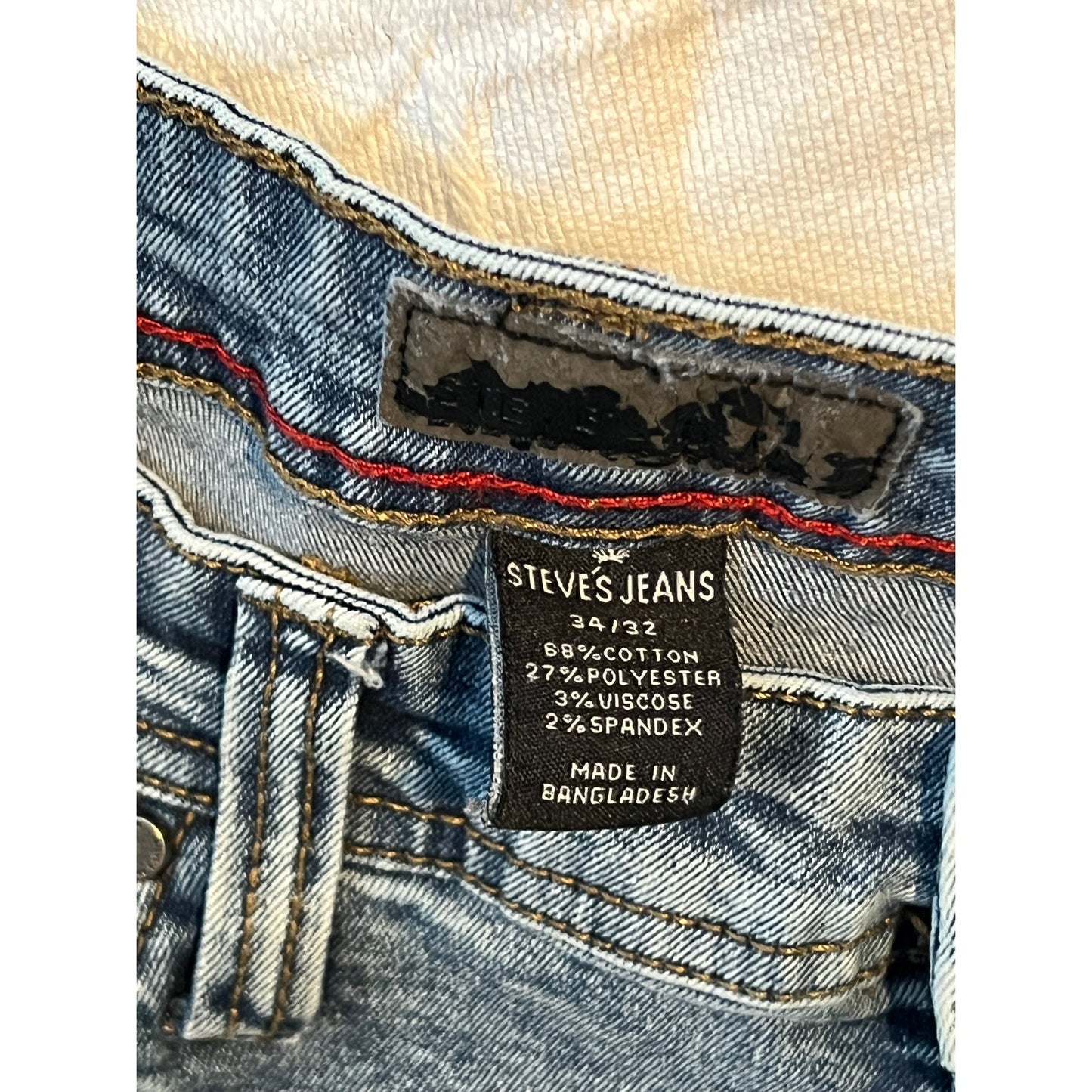 Steves Jeans Jean bleu Homme 34x32