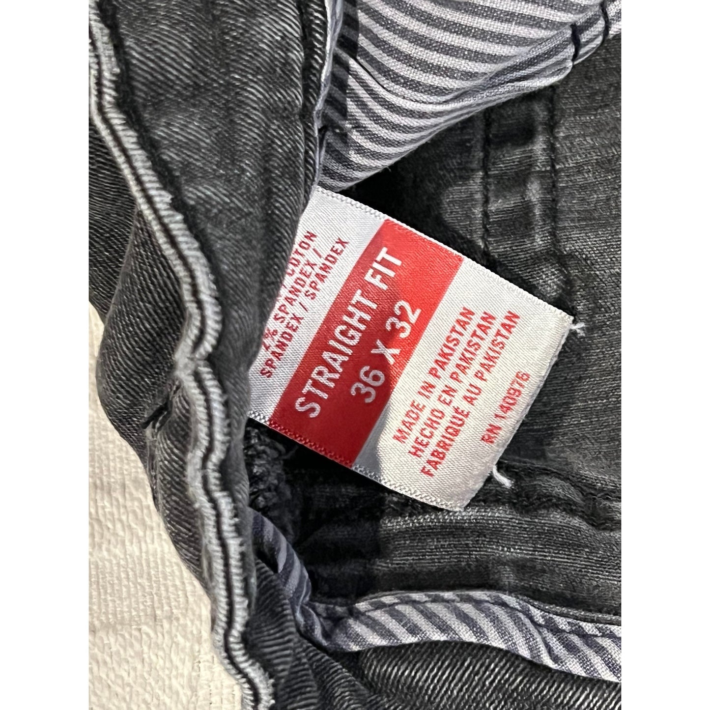 Izod Jeans Corte Recto Hombre 36x32