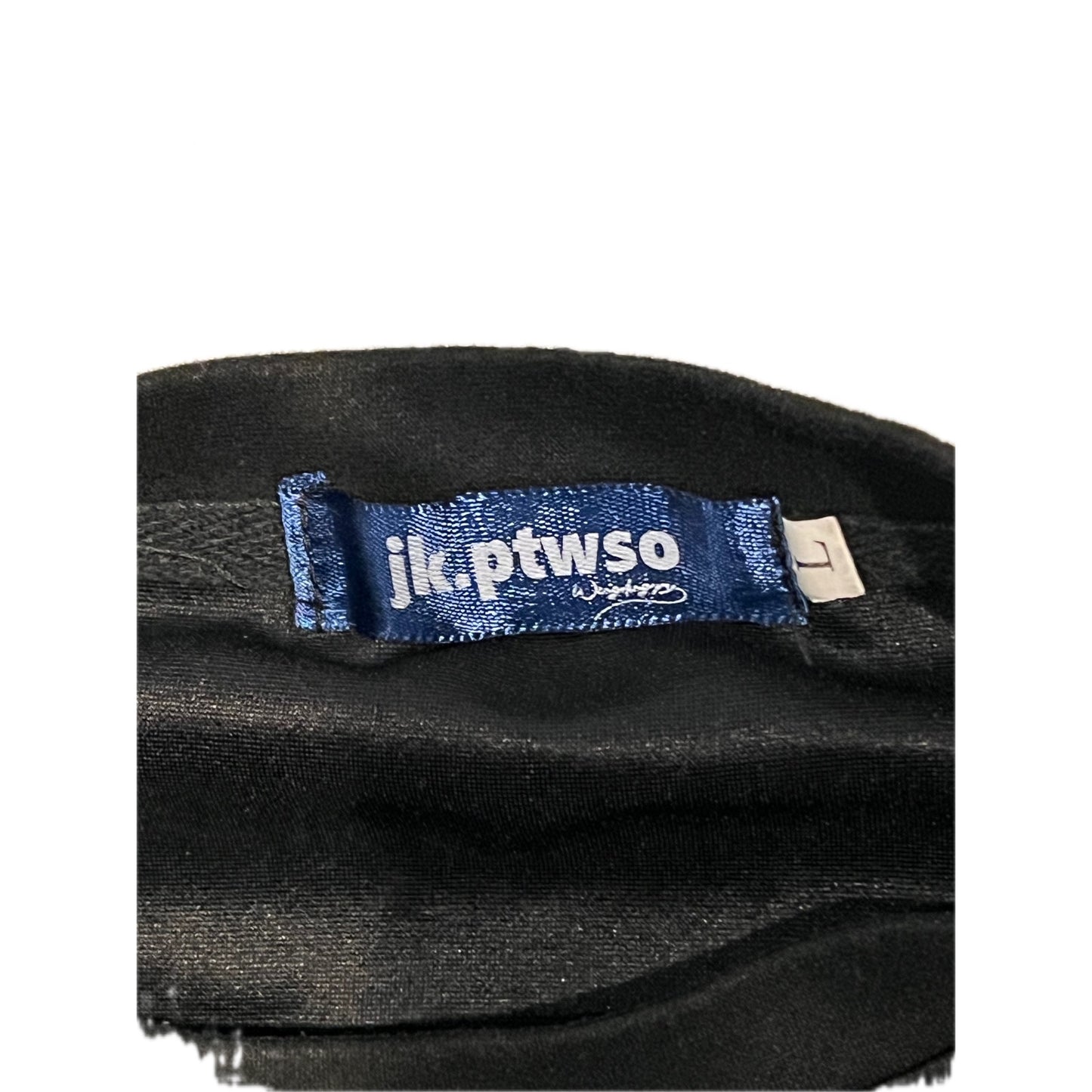 Jk.ptwso Black T-shirt Mens Large