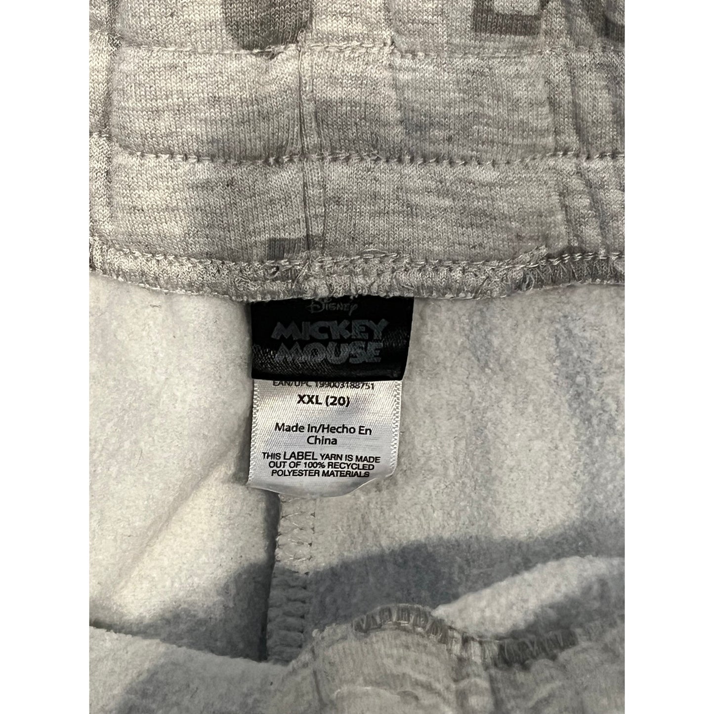 Mickey Mouse Gray Sweatpants Womans XXL (20)