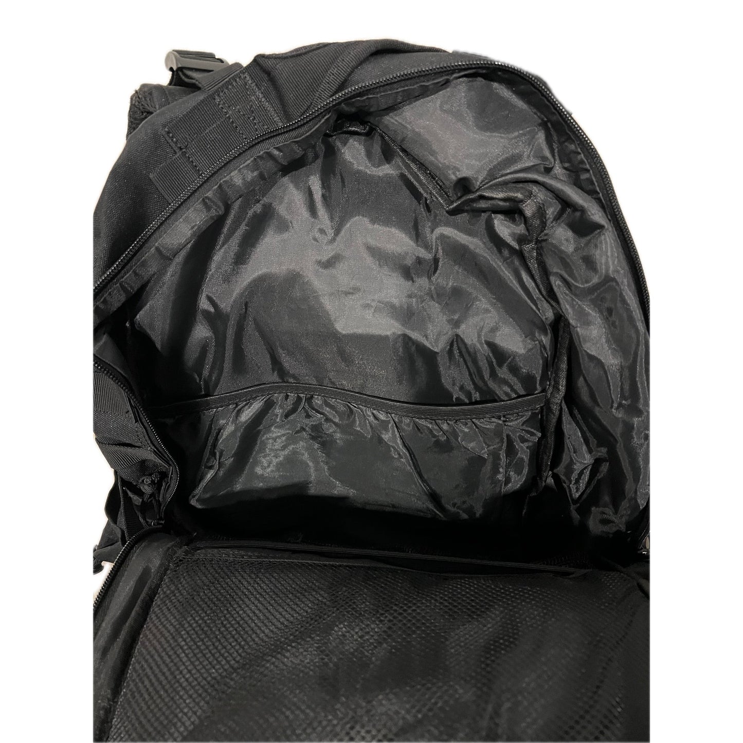 Generic Black Canvas Tactical Backpack