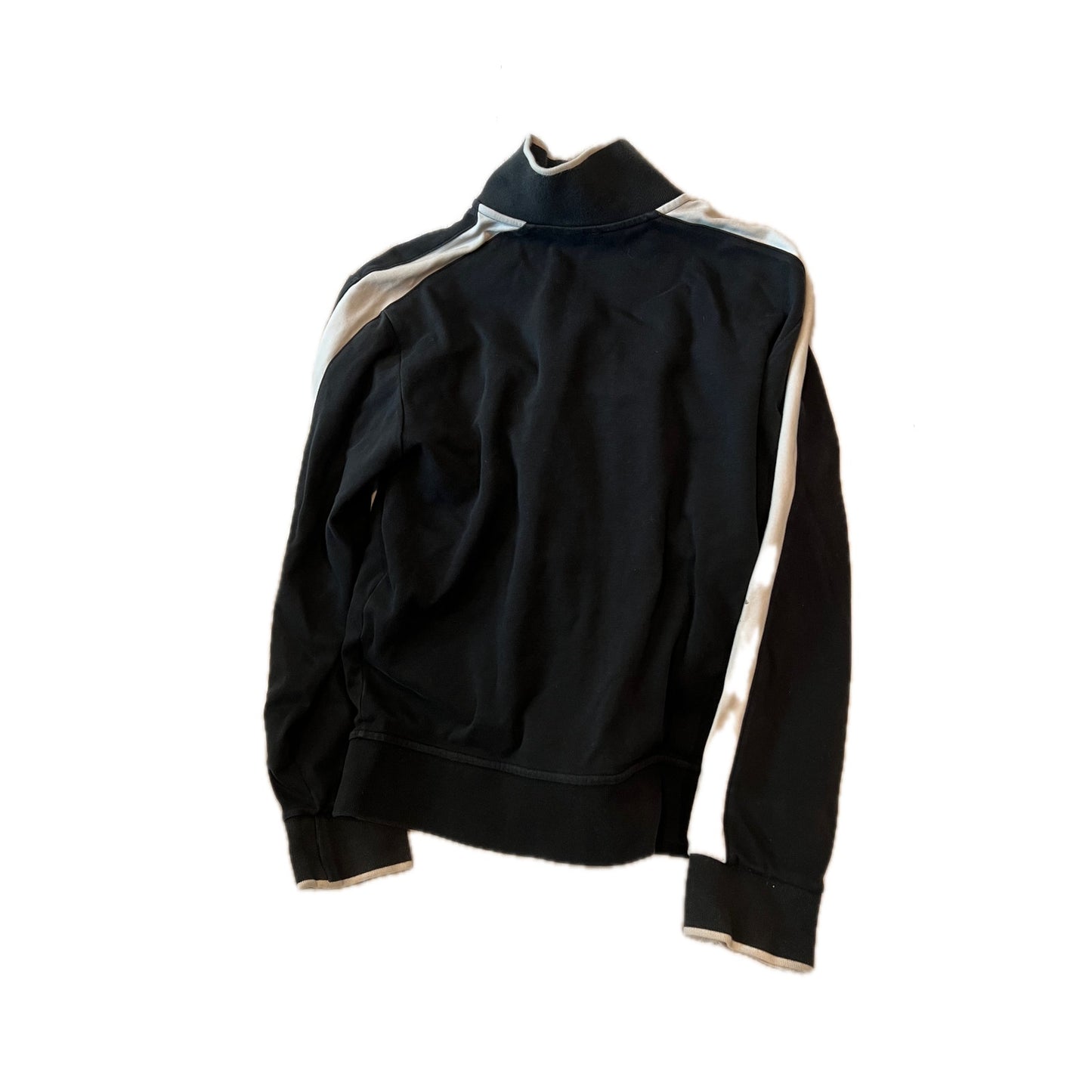 Polo Ralph Lauren Black Zip Up Collared Sweat Shirt Mens S