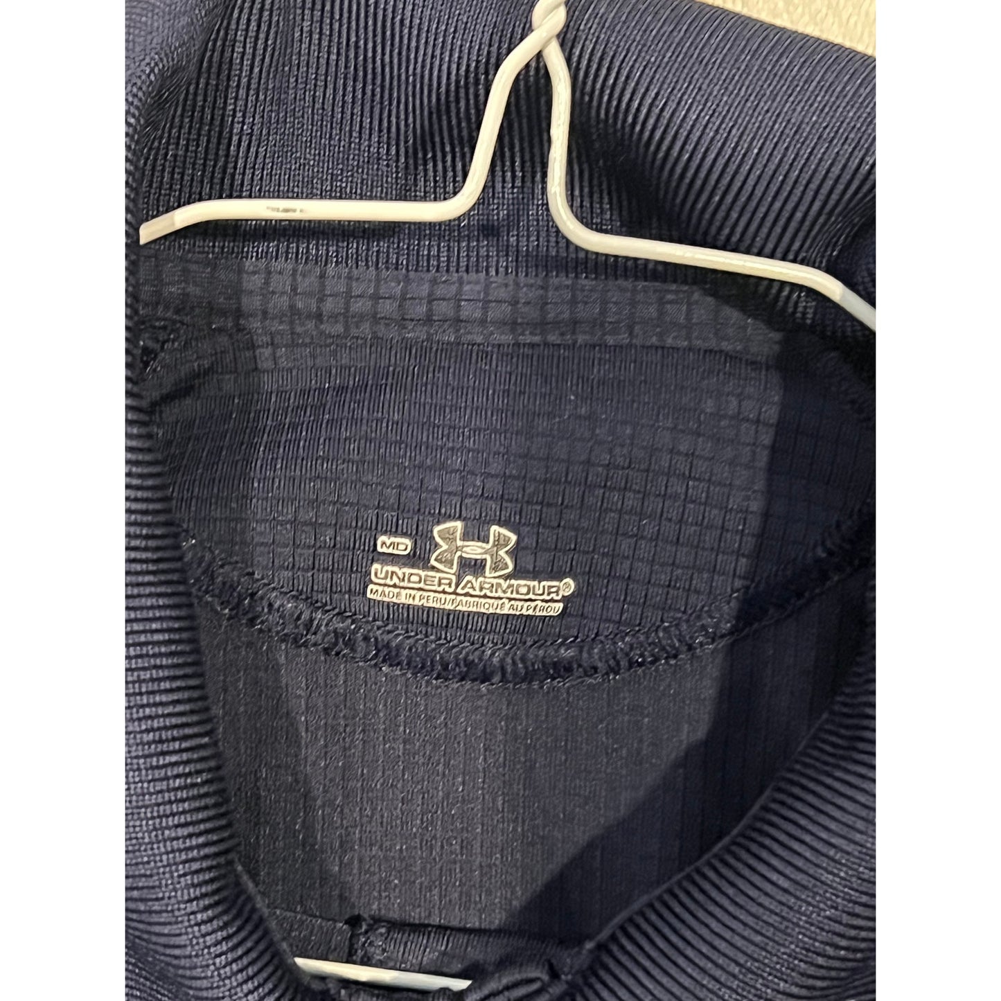 Under Armour Loose Golf Shirt Gray Mens Med