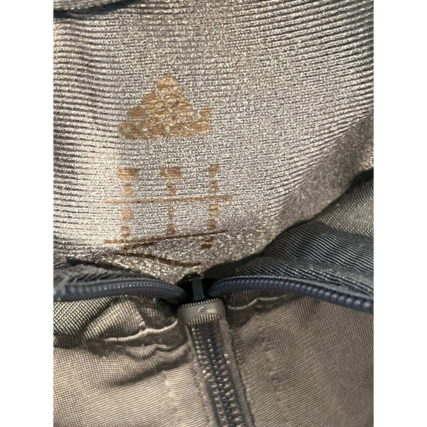 Adidas Gray Full ZIp Track Jacket Mens Small