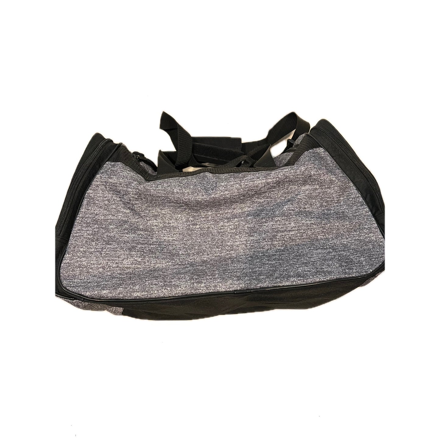 Adidas Defender Small Gray Black Gym Bag 18"x10"x12"