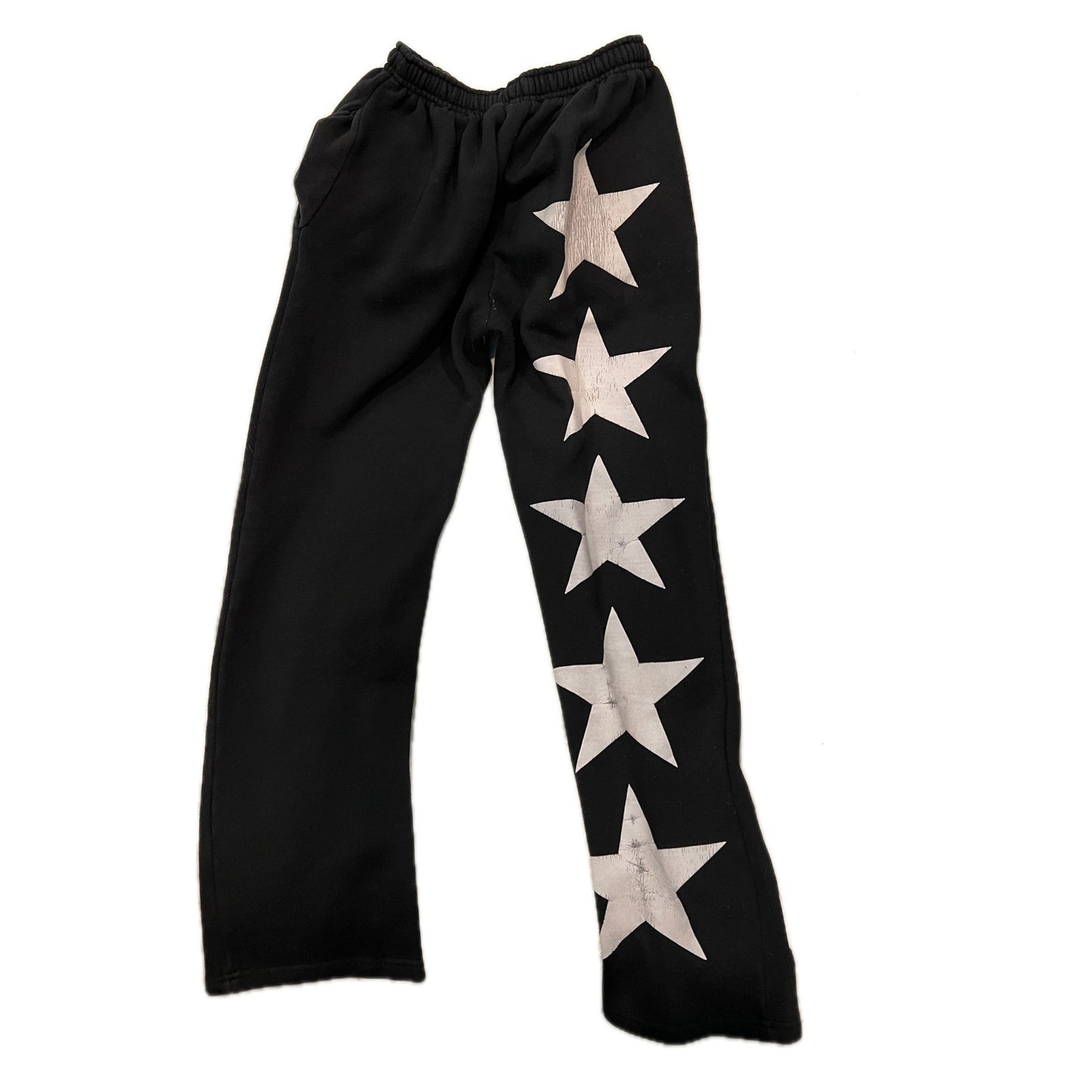 Castaways Black Flared Streetwear Sweatpants Joggers Mens M