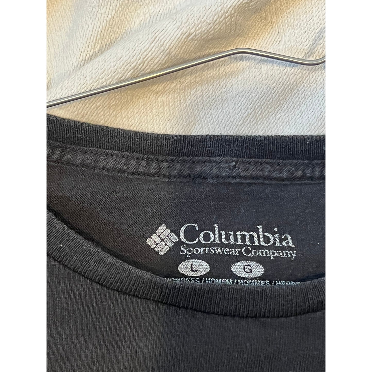 Columbia Sportswear Camisa de Manga Larga para Hombre, Talla Grande