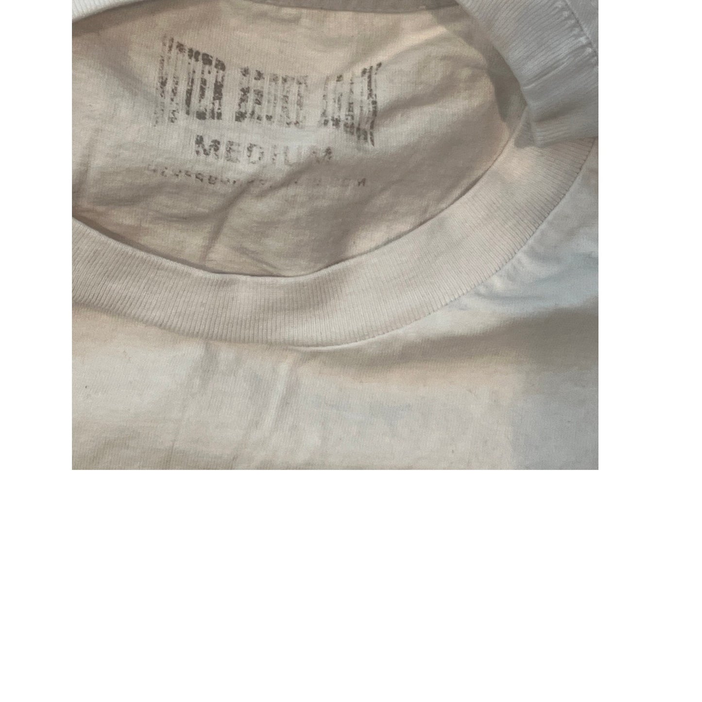 Never Broke Again Anime White T-Shirt Mens M