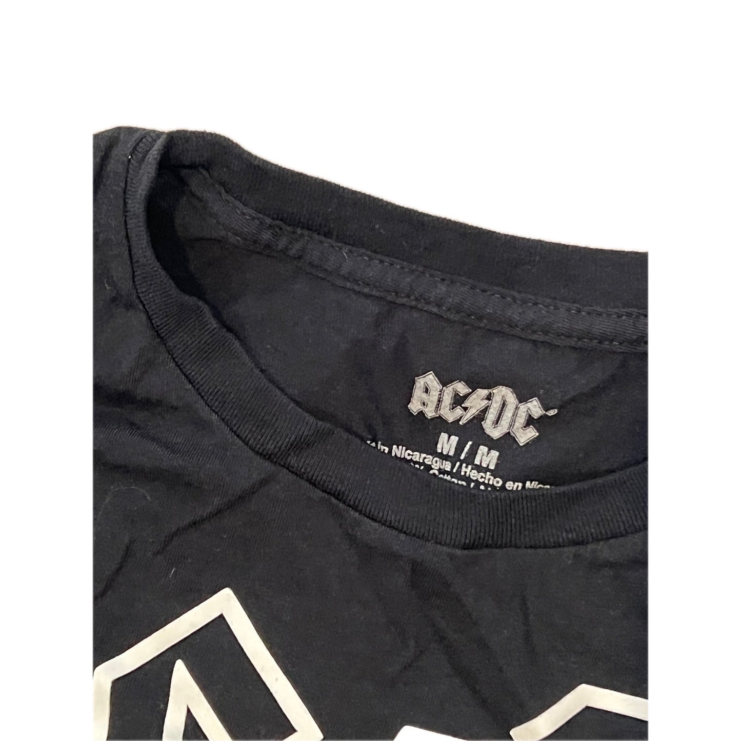 AC DC Back In Black T-shirt Mens M