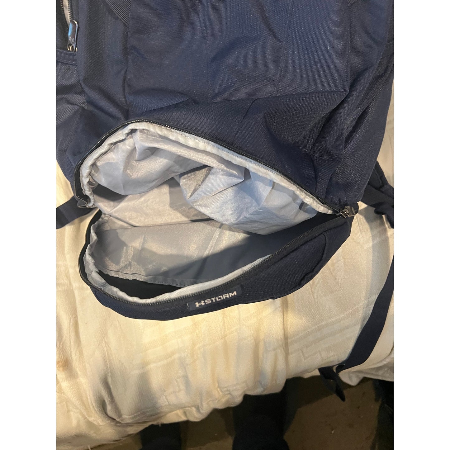 Under Armour Blue Langley Rams Hustle 5.0 Team Backpack