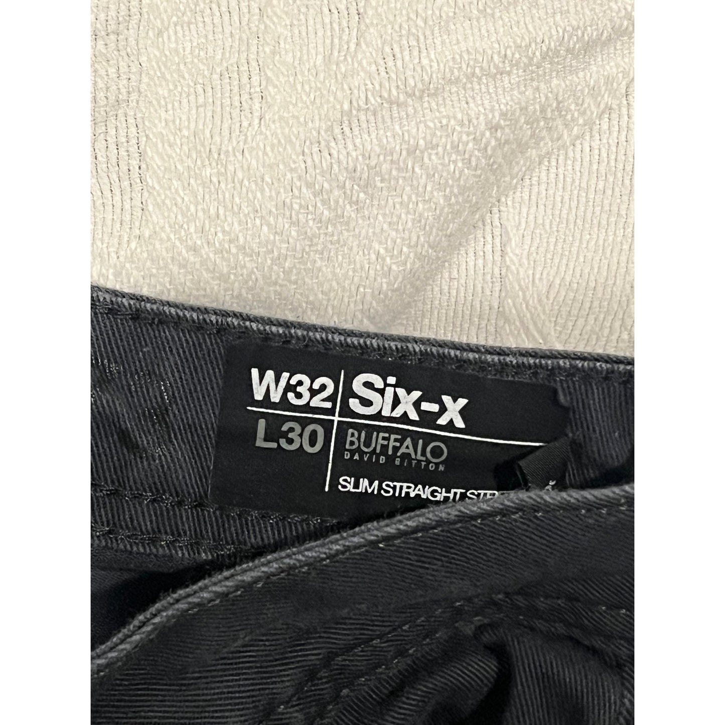 Buffalo David Bitton SIX-X Slim Straight Jeans Men 32x30