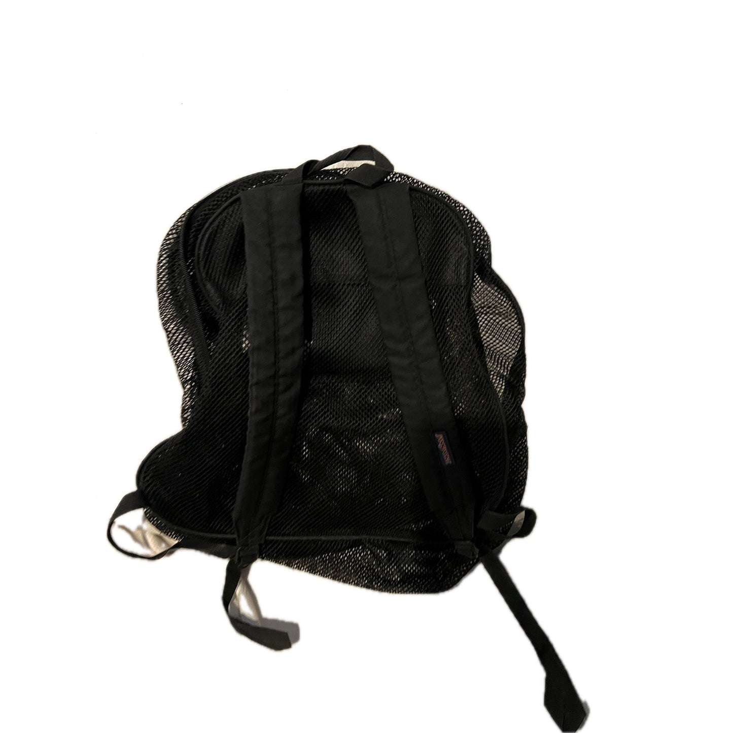 Jansport Black Mesh See Through Backpack
