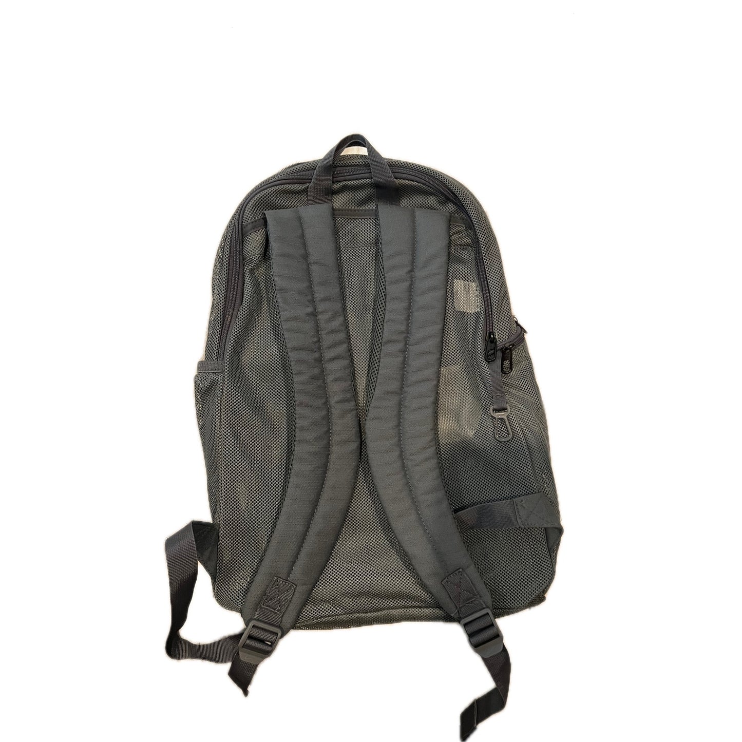 Nike Mesh See Through Backpack Gray
