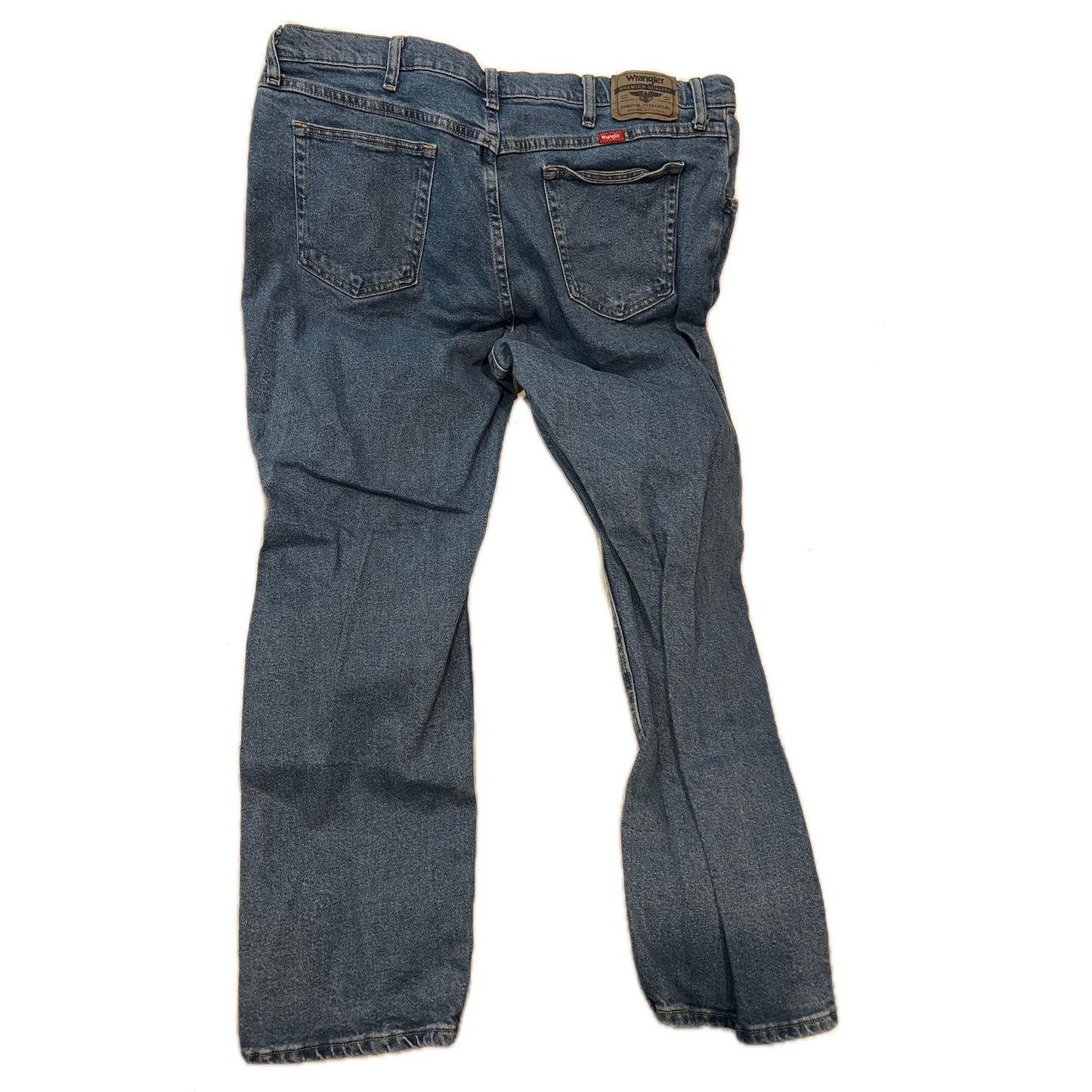 Wrangler Classic Straight Blue Jeans Mens 40x30