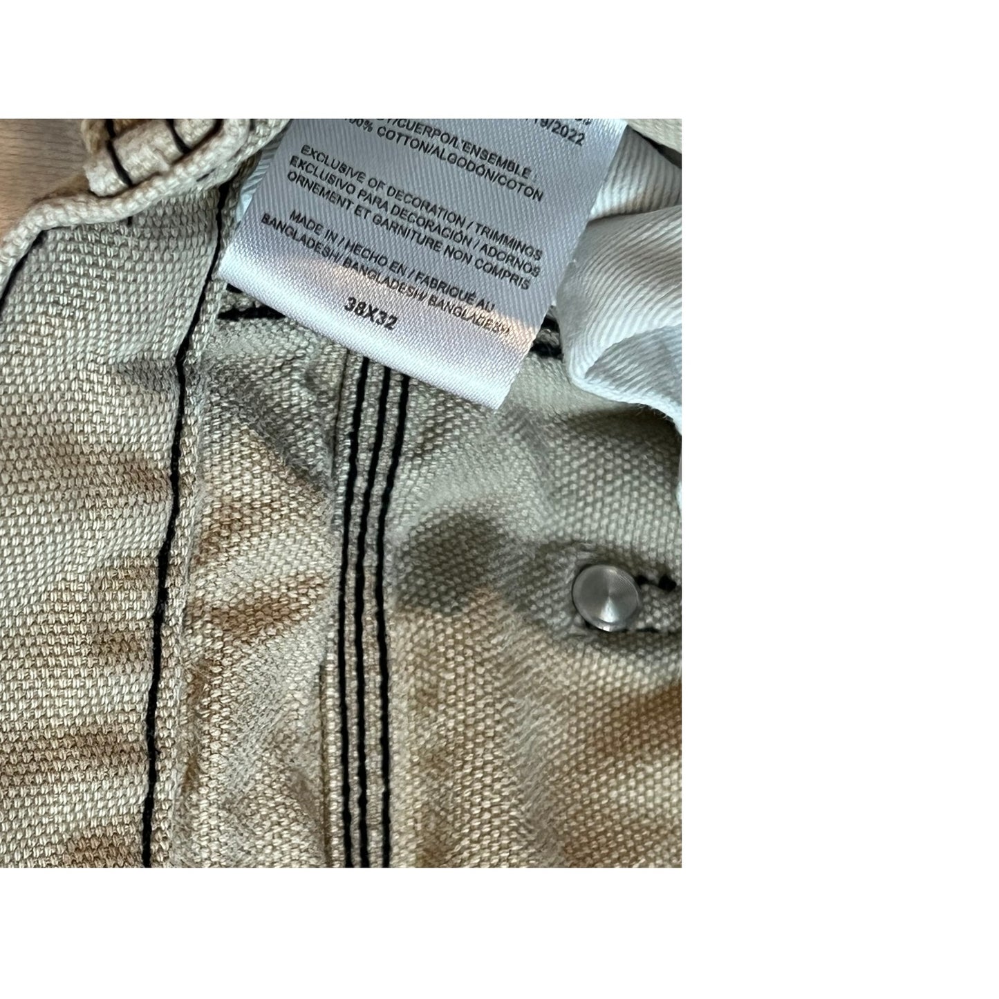 Dickies Carpenter Work Pants Mens 38x32