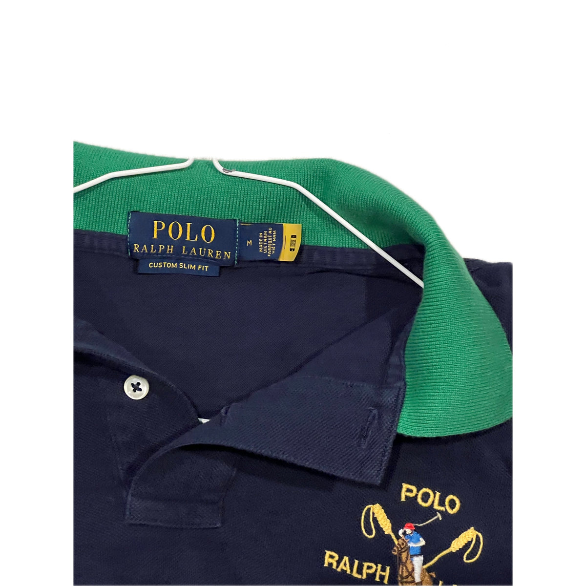 Polo Ralph Lauren Number 3 Polo Club Polo Shirt Womans Med