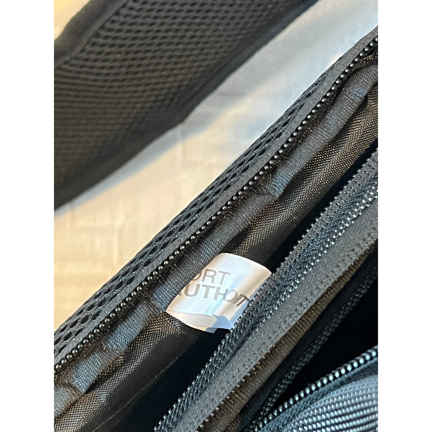 Port Authority Gray Padded Computer Backpack 24L