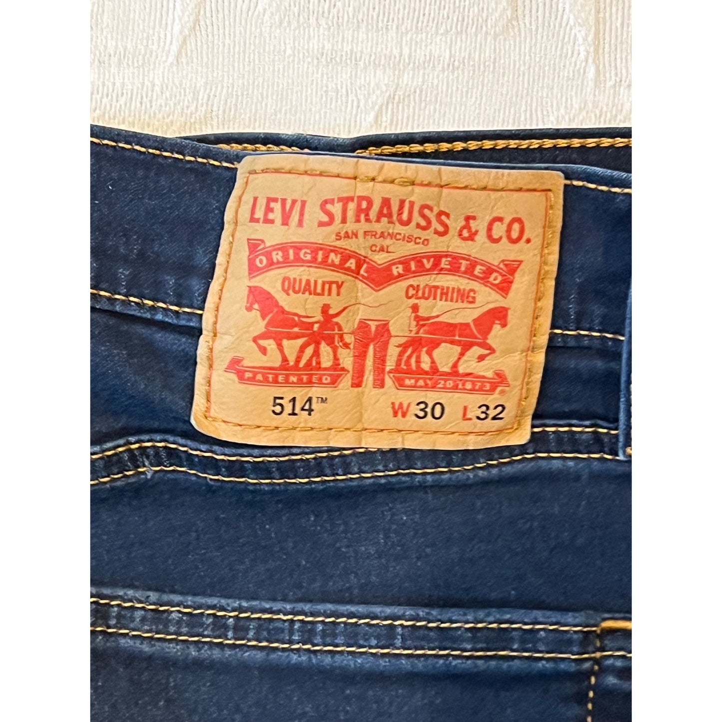 Levi's 514 Jeans de pierna recta para hombre 30x32