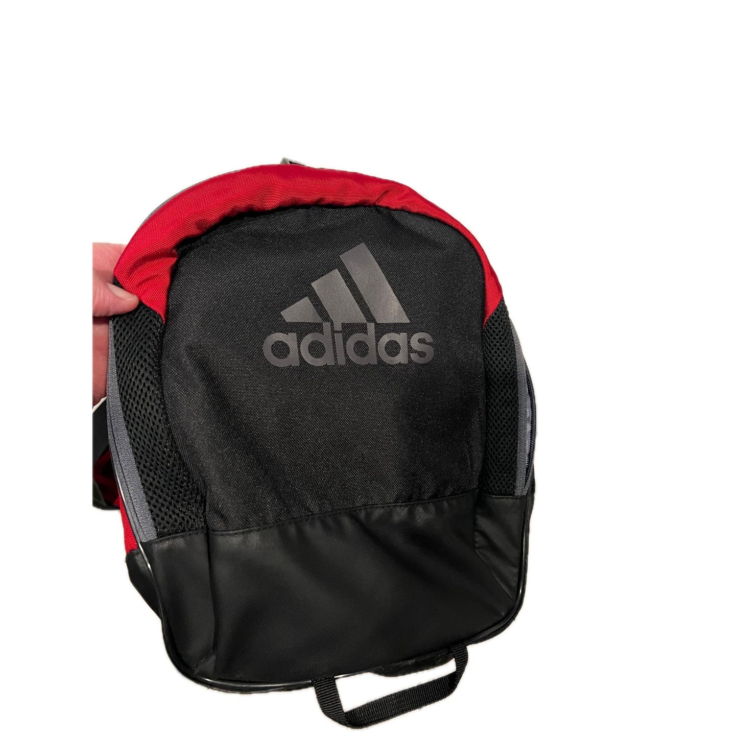 Adidas Defender V Medium 20"x12"x10" Red Black Duffel Bag