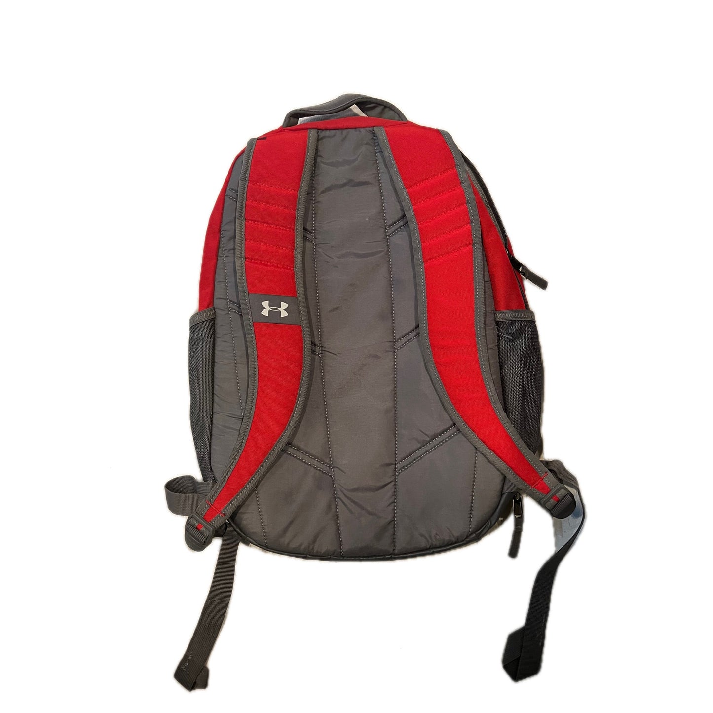 Under Armour Red Black Hustle 5.0 Backpack