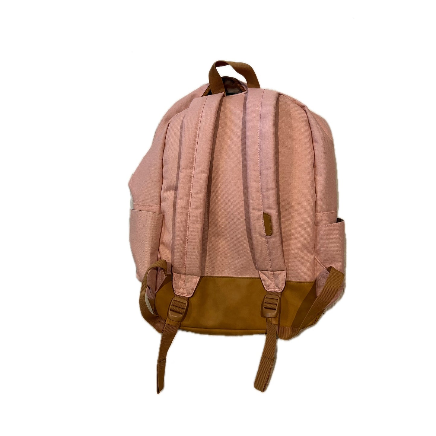 Lucky Brand Pink and Faux Leather Backpack for Women 25L