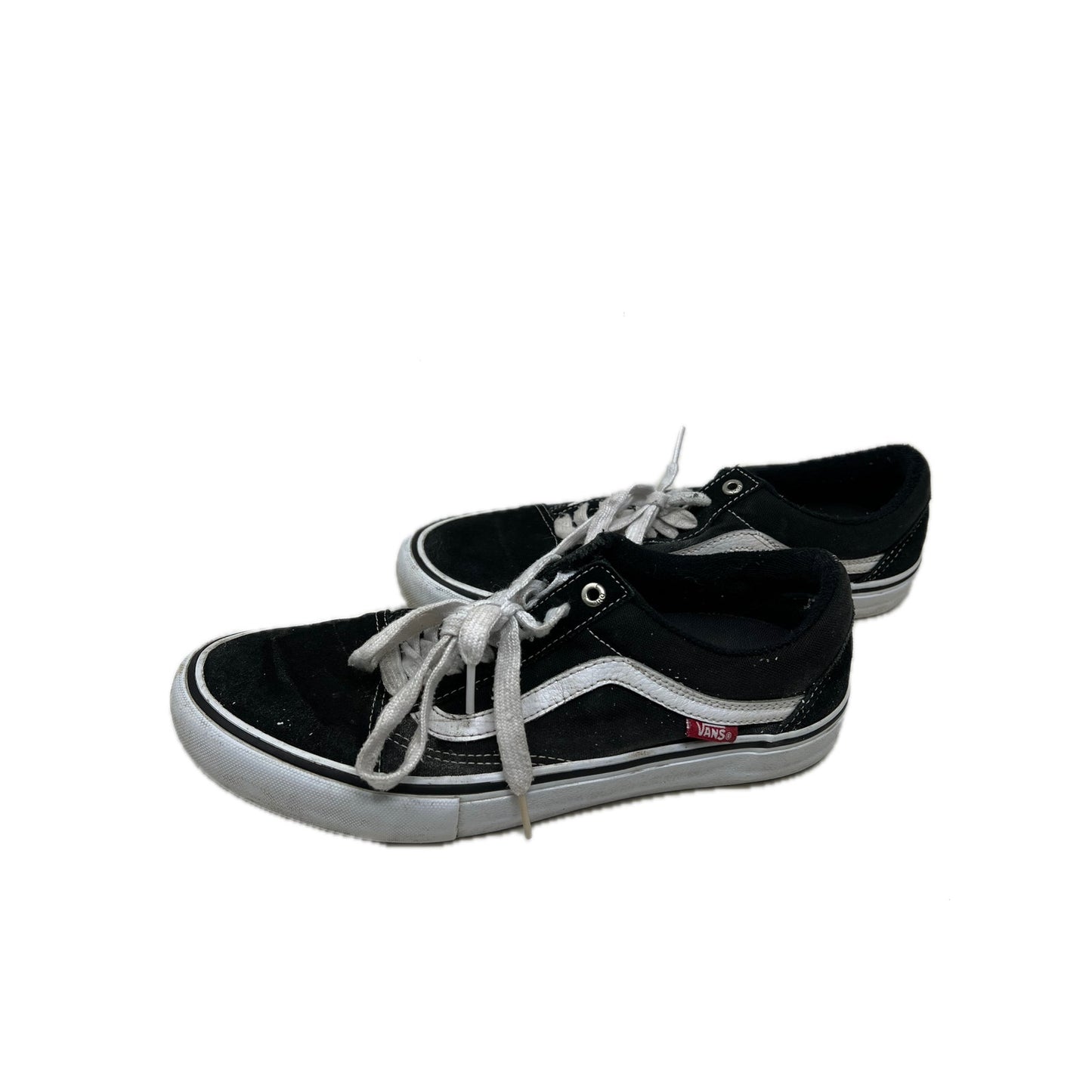 VANS Low Top Black 721454 Skate Sneakers Mens 9.5