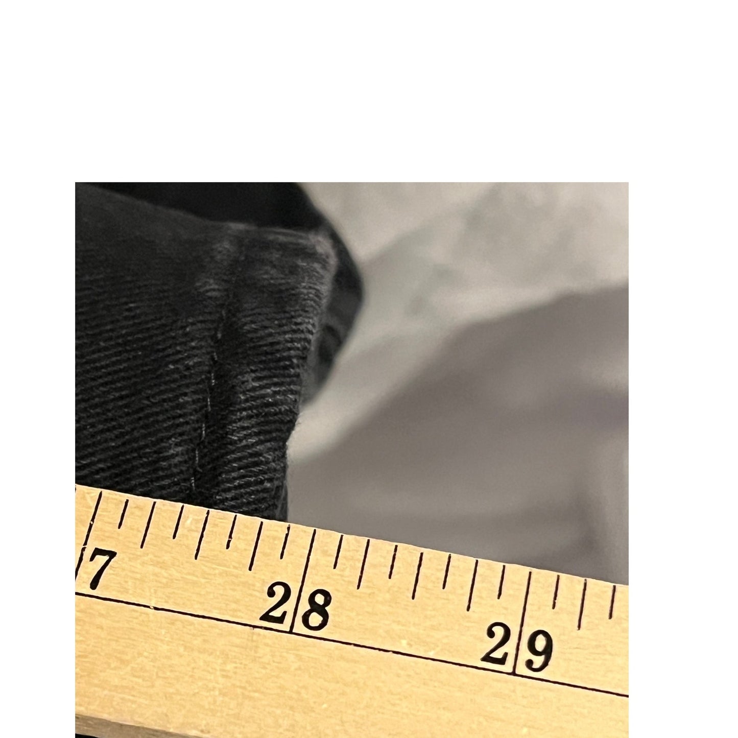 Pantalones cargo negros unisex 30x28
