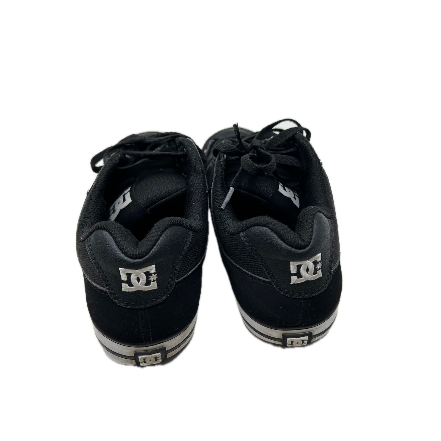 DC Pure Black Sneakers Skate Mens Size 9