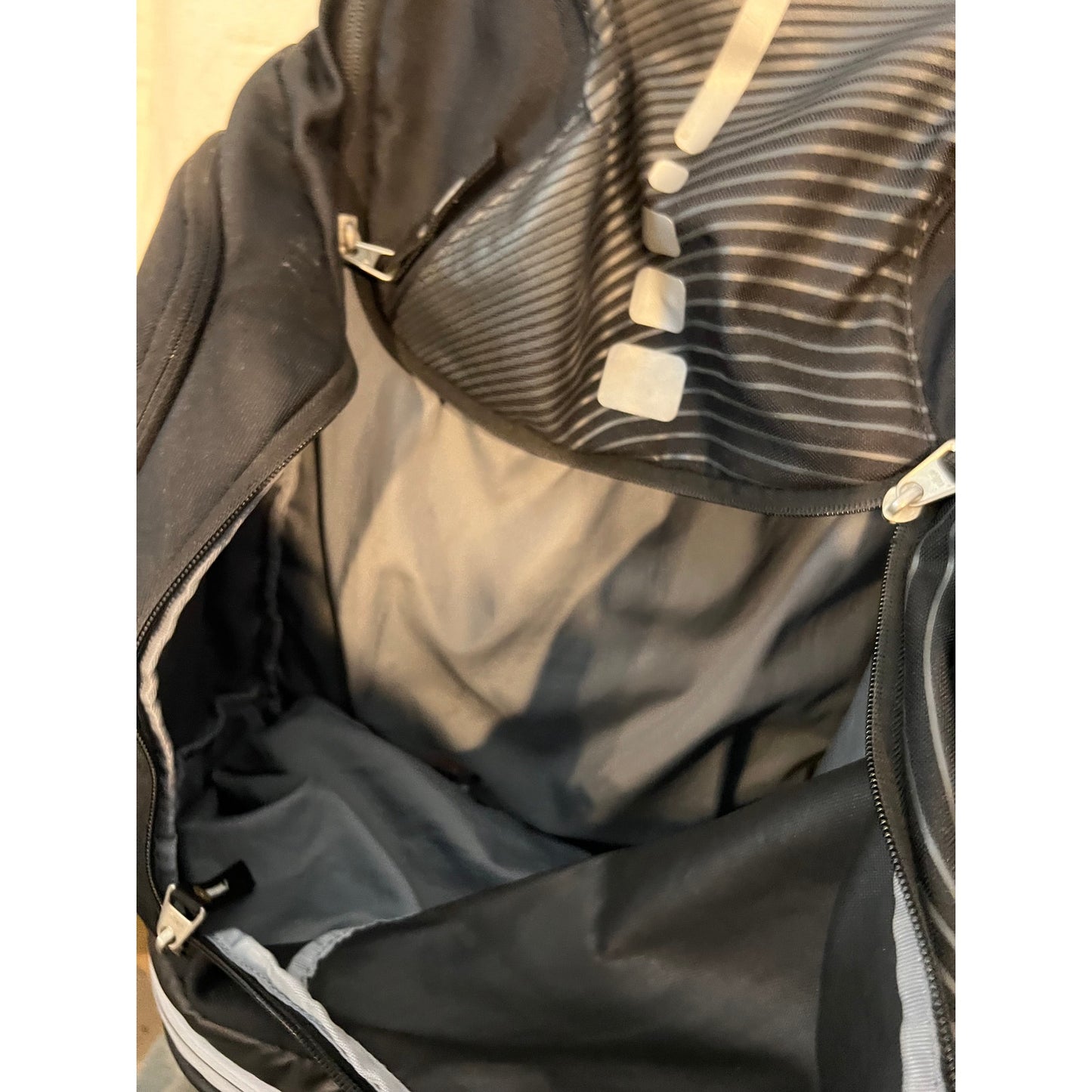 Sac à dos de basket Nike Elite Pro Hoops Noir et blanc