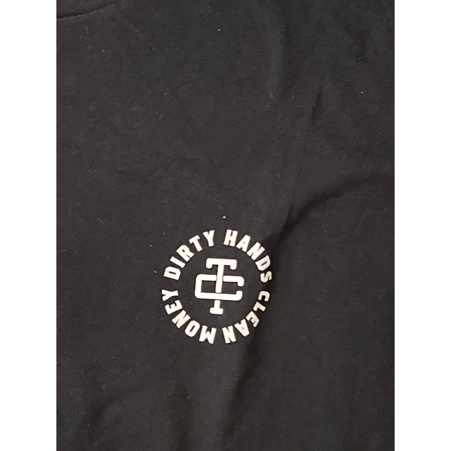 Troll Co Dirty Hands Clean Money Black TShirt Mens L