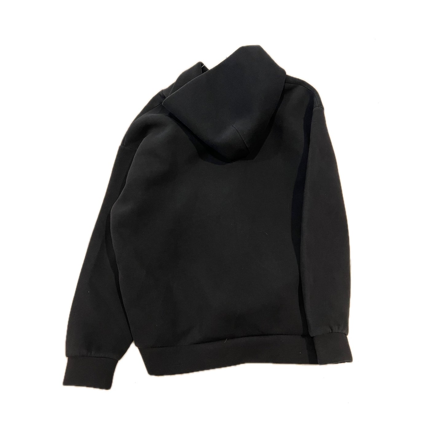 Primark Relaxed Fit Black Hoodie - Size Large