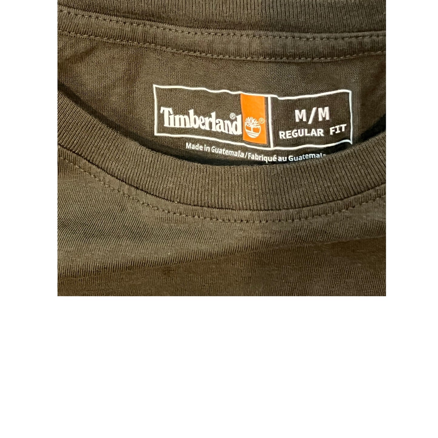 Timberland Olive Green T-Shirt Mens M