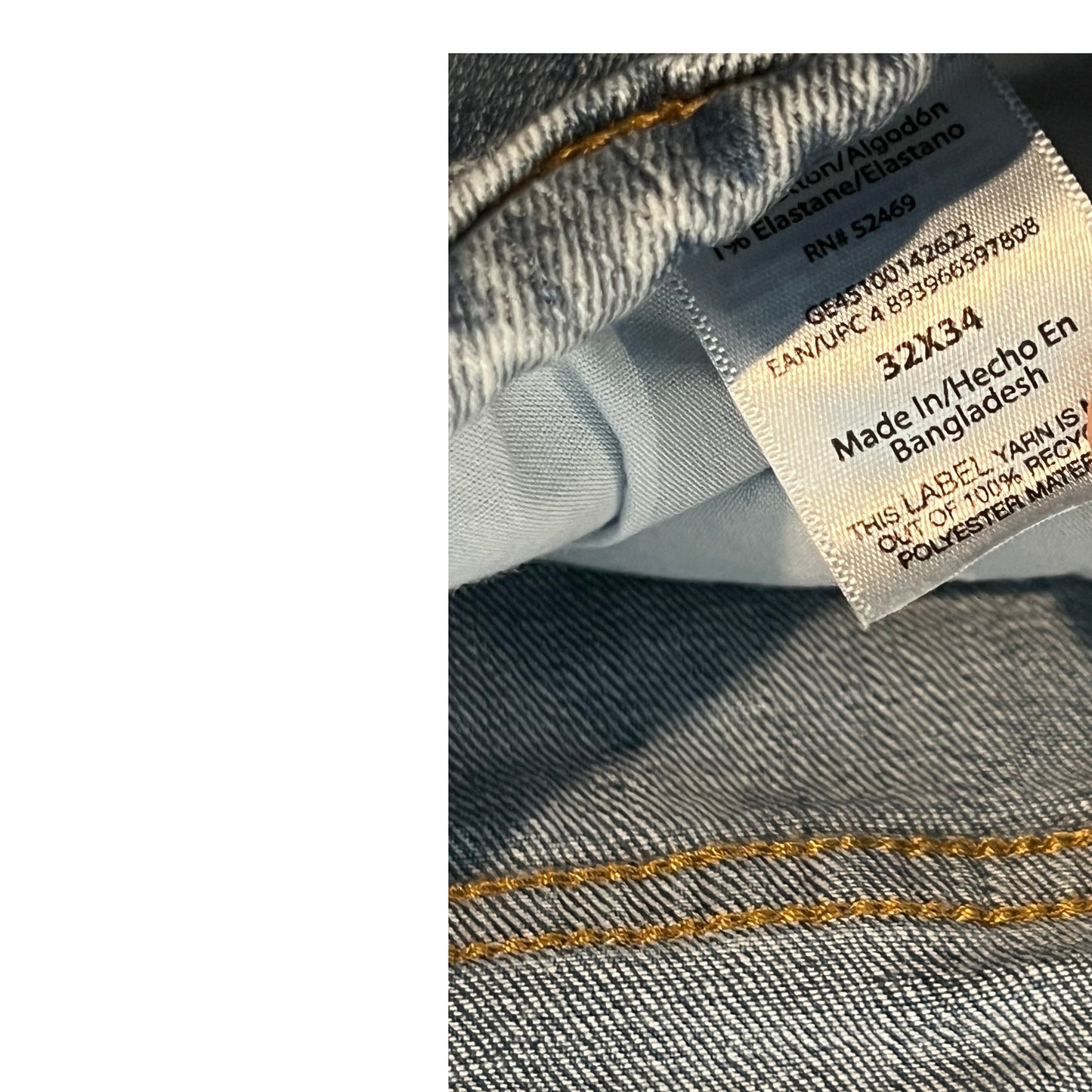 George Straight Blue Jeans 32x34