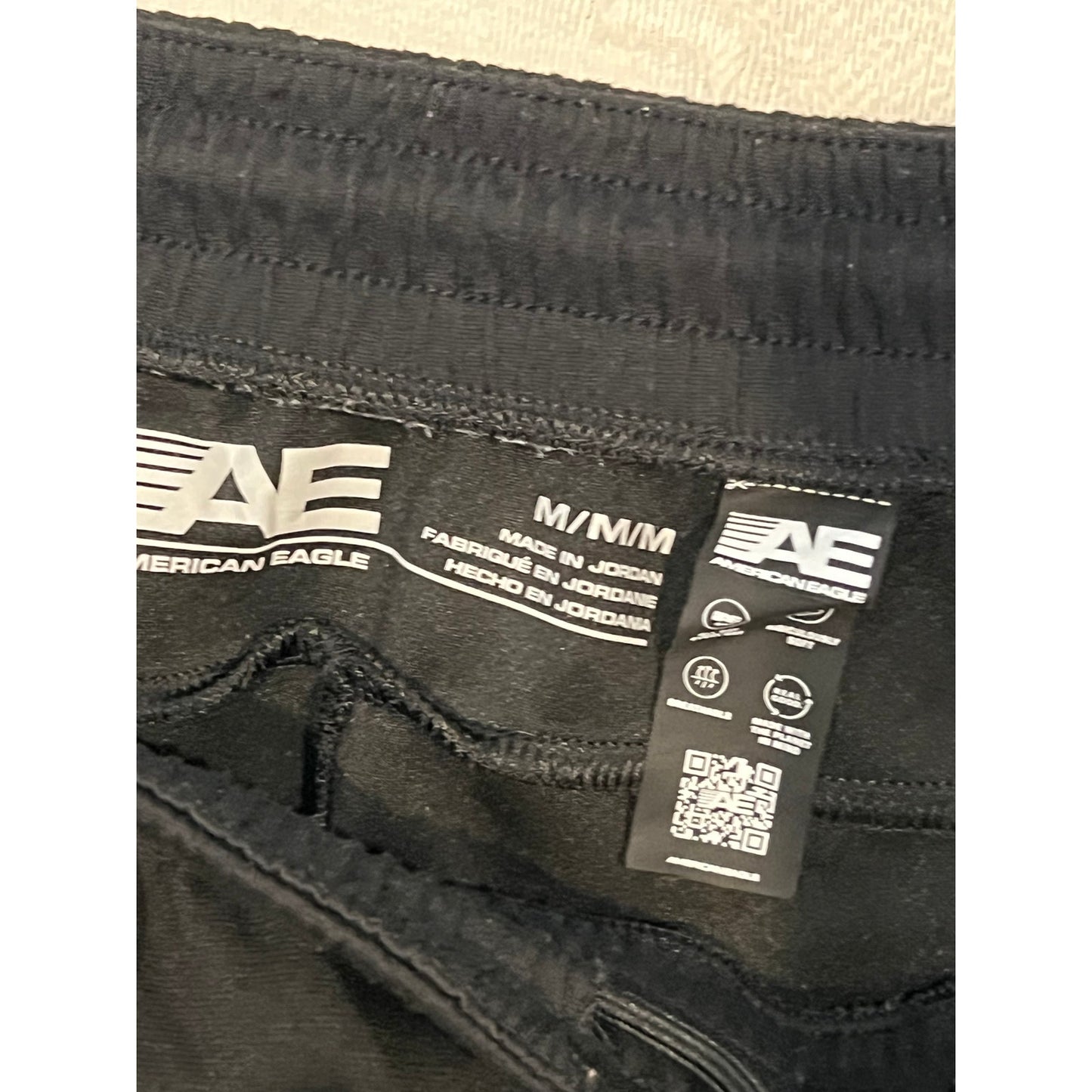 American Eagle Black Casual Shorts Mens Med
