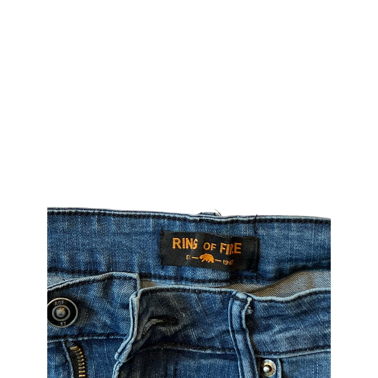 Ring Of Fire Skinny Fit Jeans Mens 31x30