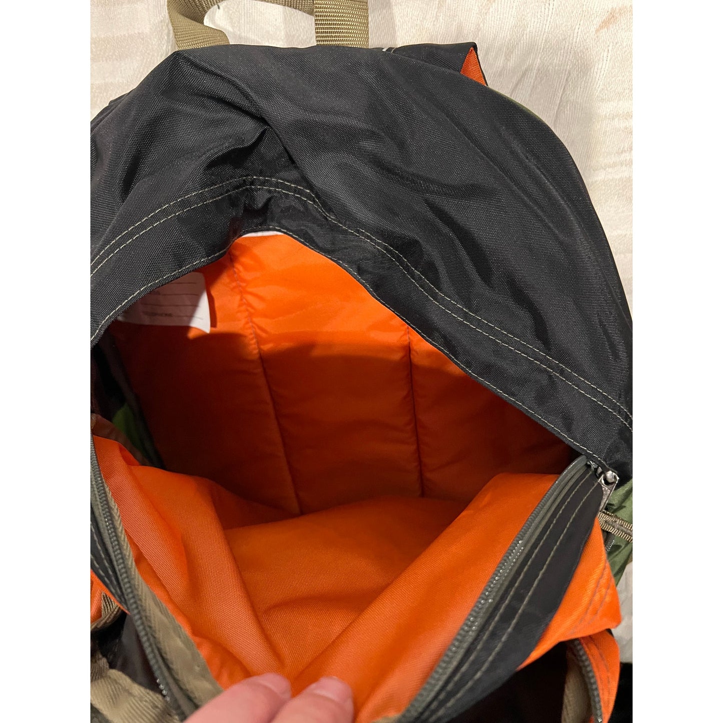 LL Bean Green Orange Black 31L Backpack