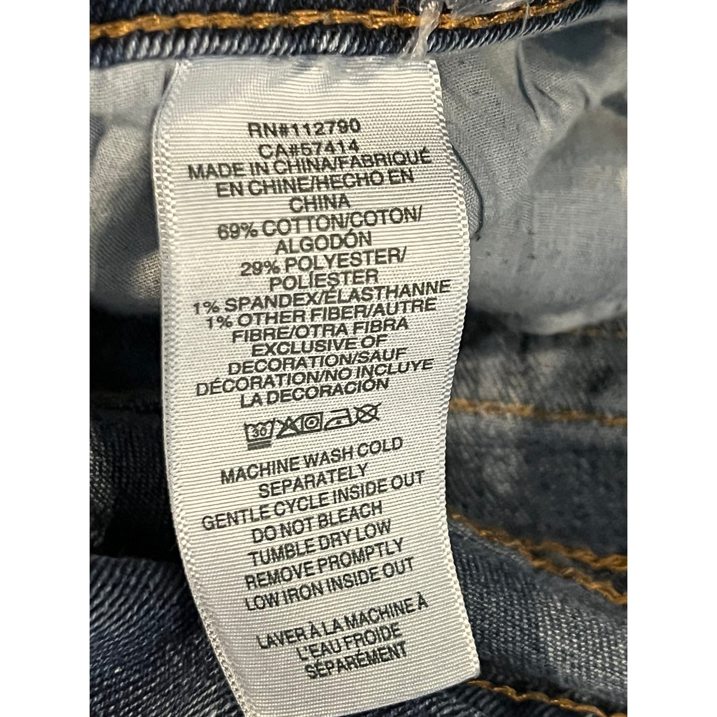 True Religion Relaxed Skinny Rocco Jeans Mens 38x29