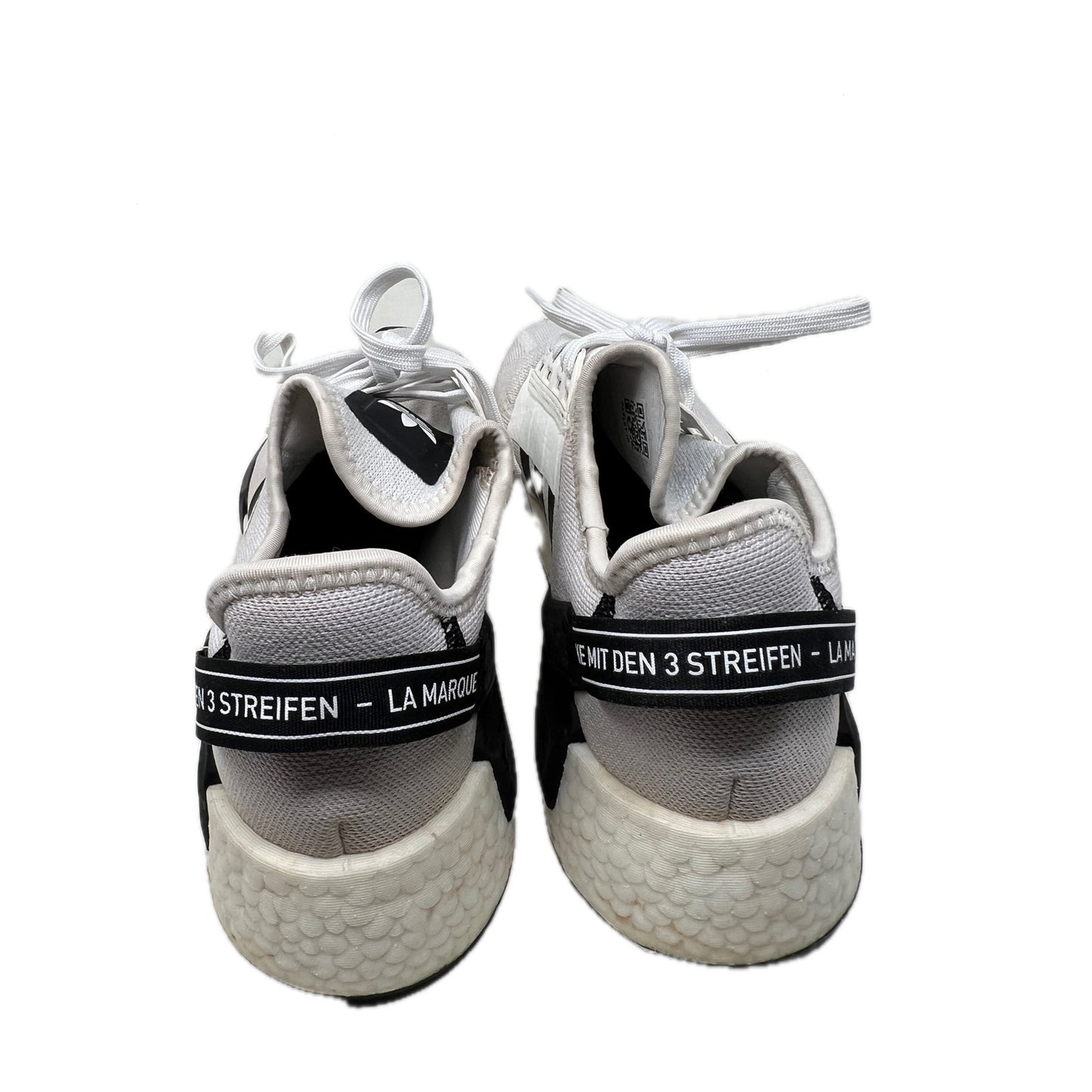 adidas NMD R1 V2 White Black Stripes Mens 10.5