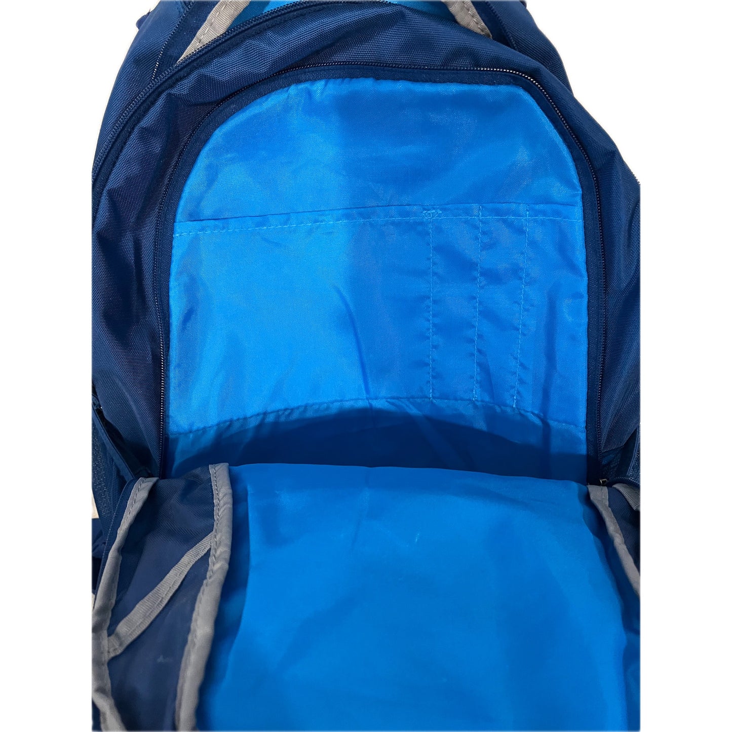 Under Armour Blue Yellow Black Hustle 5.0 Backpack