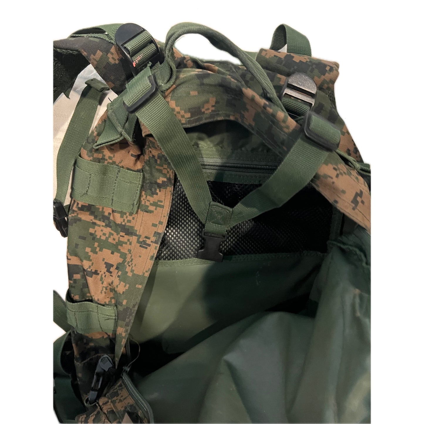 Mercury Green Brown Camo XL Tactical Backpack