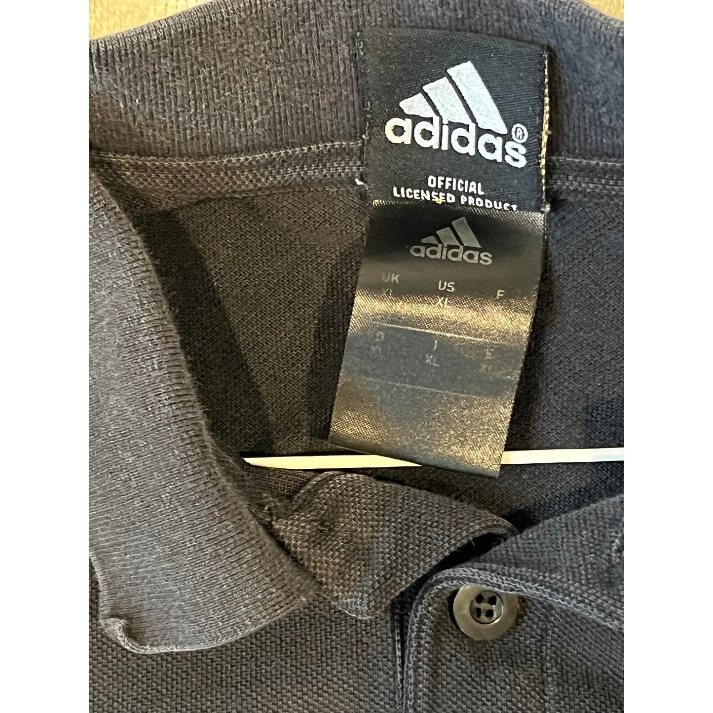 Adidas All Blacks New Zealand Polo Golf Shirt Mens XL