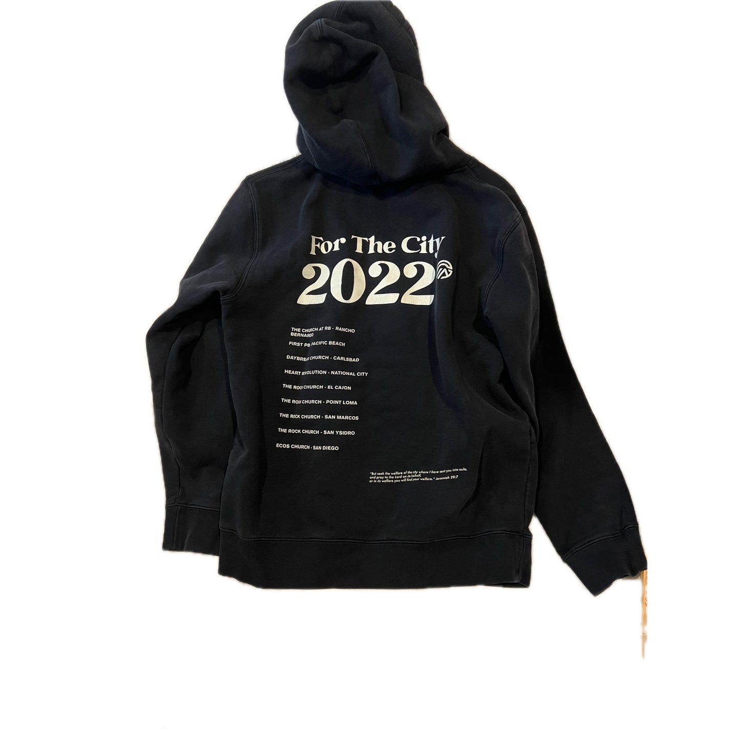 For the City 2022 Tour Concert Hoodie Pullover Mens S