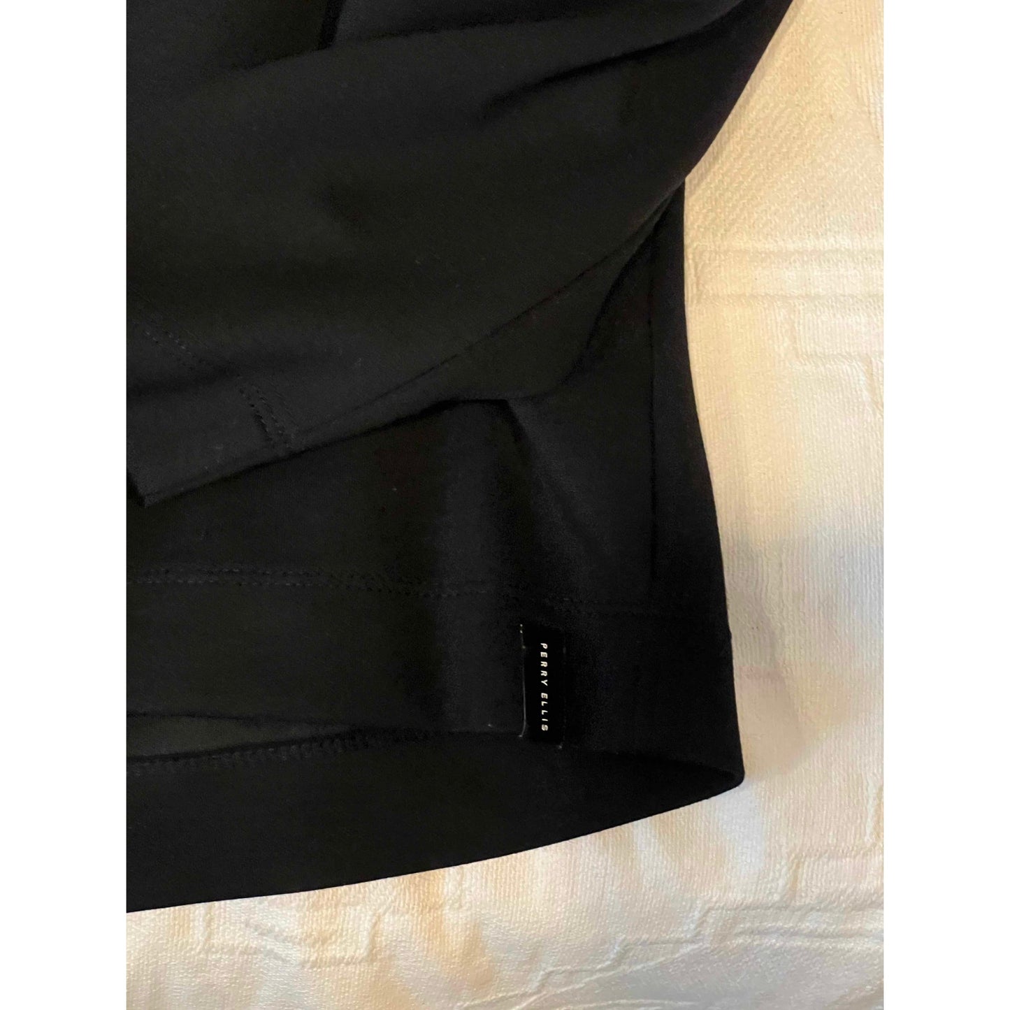 Sudadera Perry Ellis 1/4 cremallera para hombre Talla M