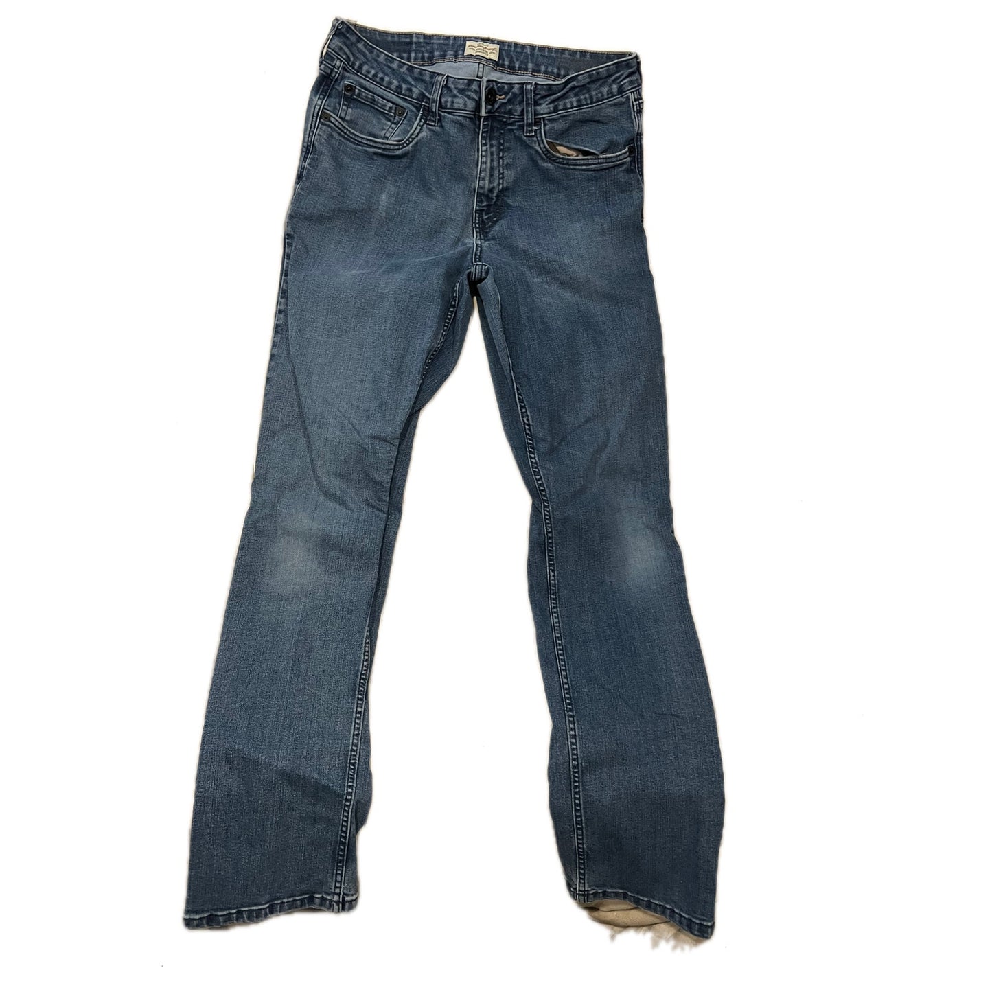 Weatherproof Vintage Blue Jeans Relaxed Fit Mens 32x34