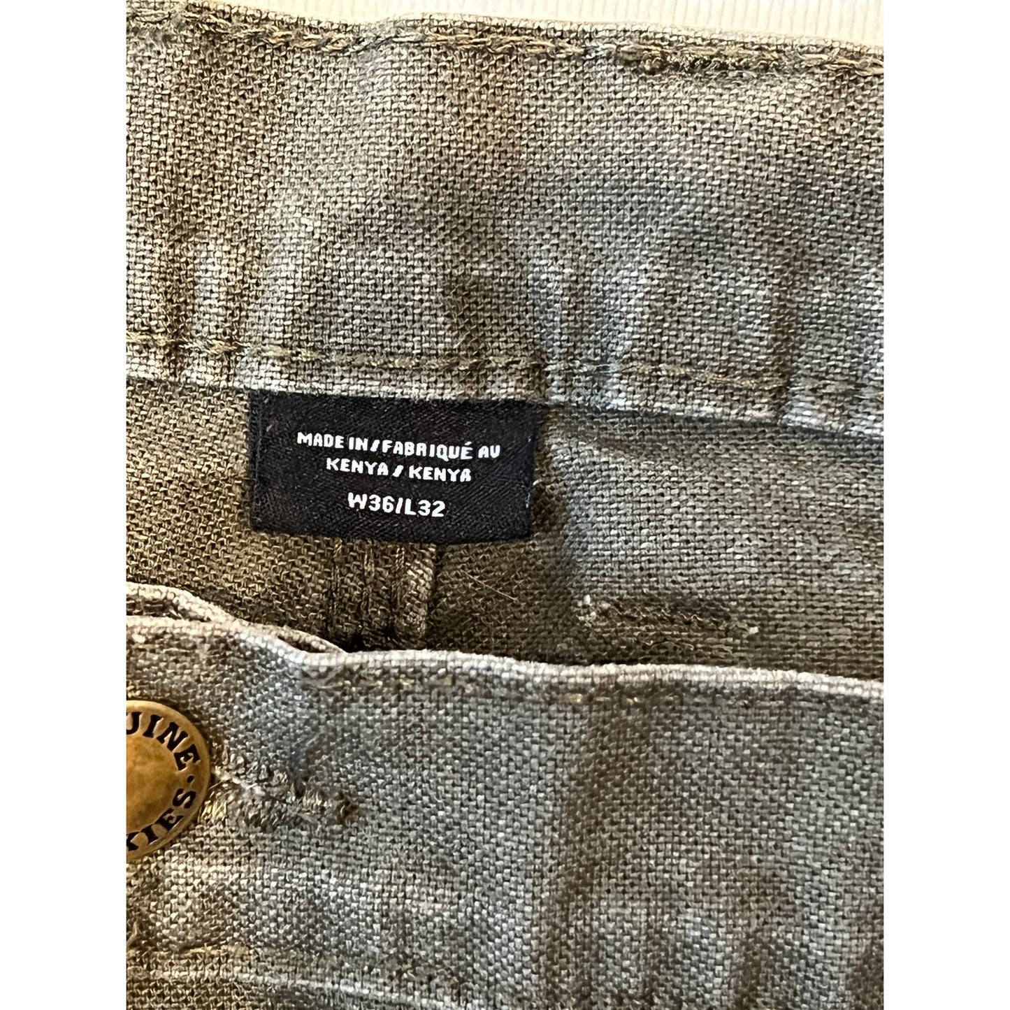 Dickies Charcoal Gray Carpenter Pants Mens 36x32