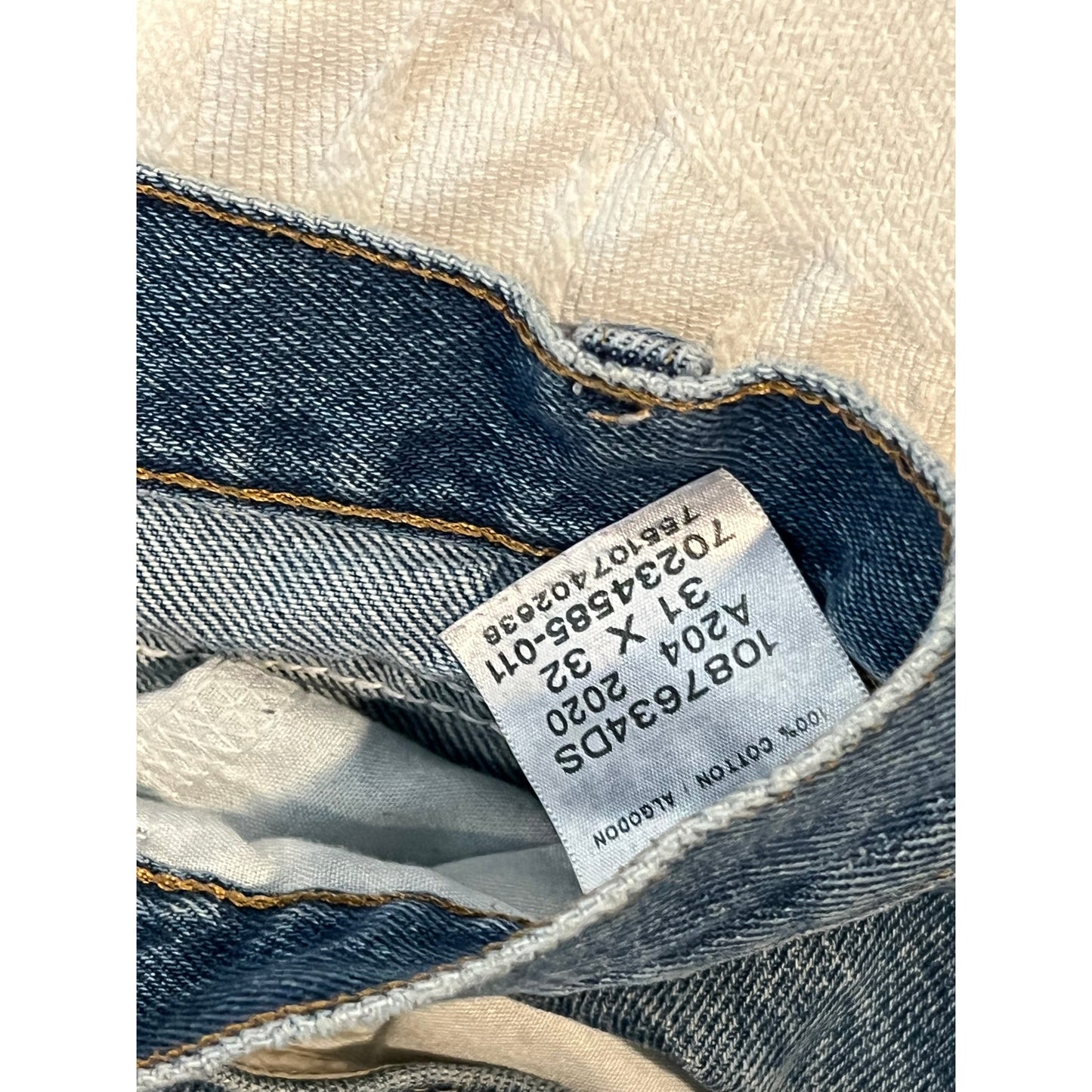 Rustler Straight Fit Jeans Mens 31x32