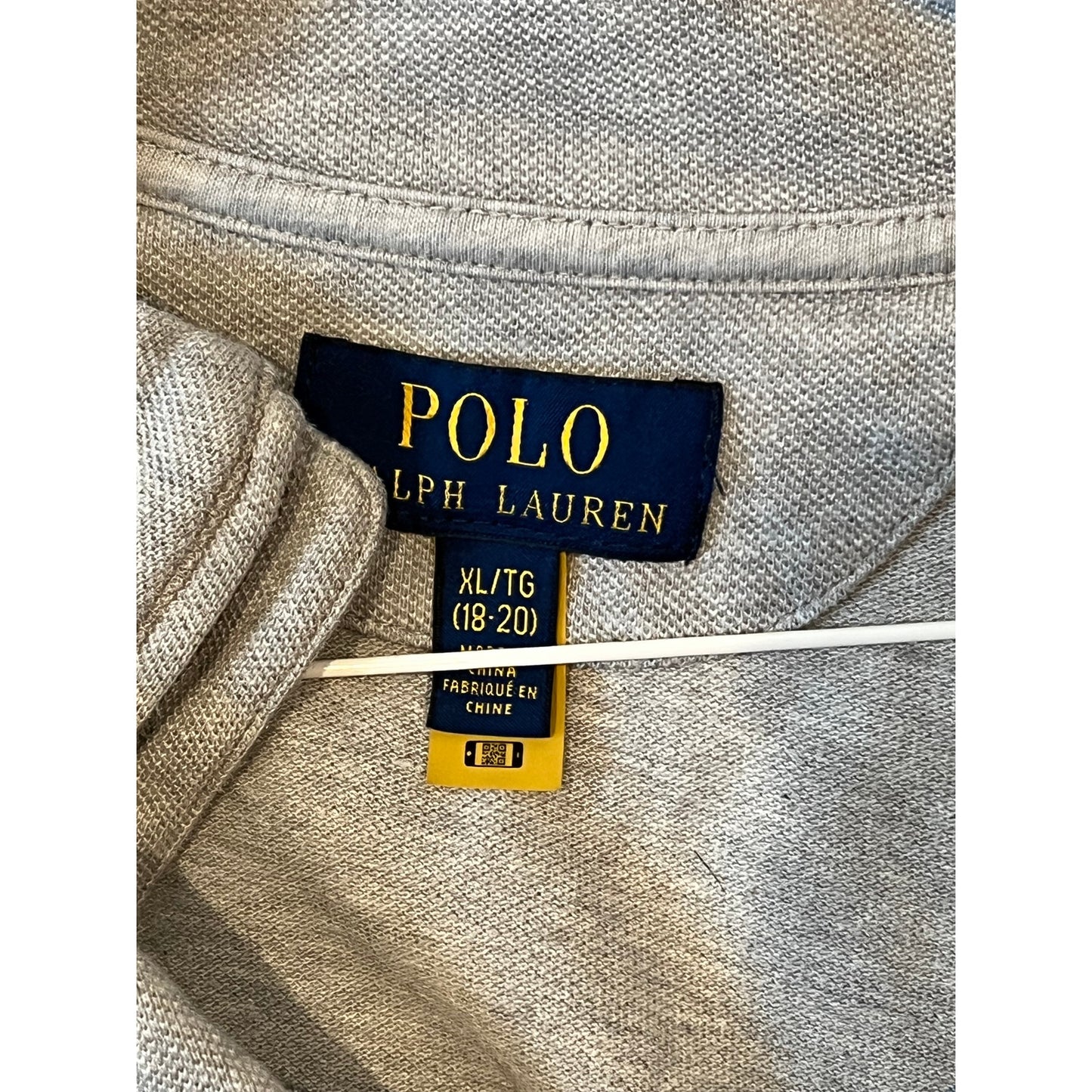 Polo 1/4 Zip Up Sweater Womans XL (18-20)