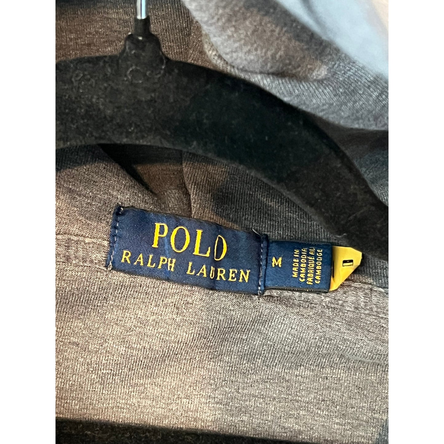 Polo Ralph Lauren Sweat à capuche entièrement zippé anthracite Homme M